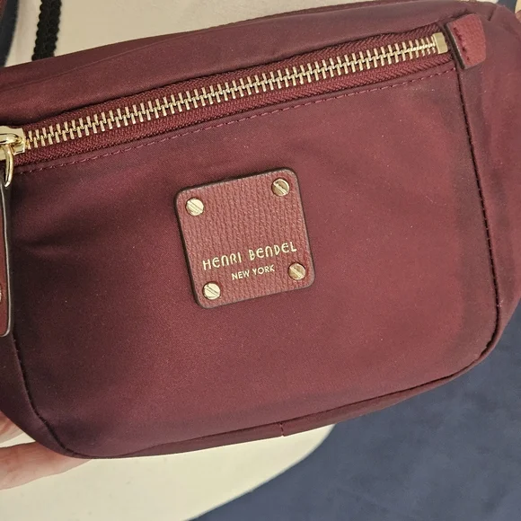 Henri Bendel Fanny/Crossbody/Belt Bag Burgundy - Picture 6 of 14